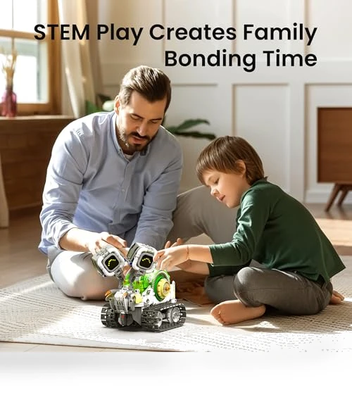 Robot Building Kit with Remote Control — Construction Kits, Sillbird