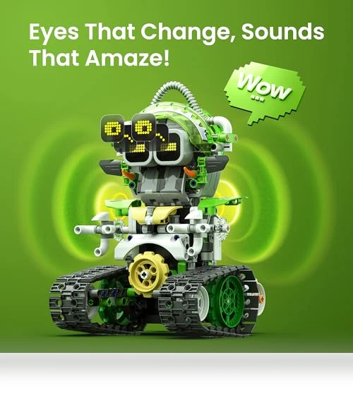 Robot Building Kit with Remote Control — Construction Kits, Sillbird