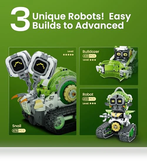 Robot Building Kit with Remote Control — Construction Kits, Sillbird