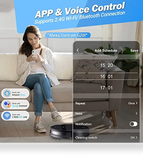 Robot Vacuum and Mop Combo — Smart Cleaning Robots, Kilgone