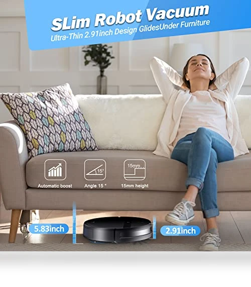 Robot Vacuum and Mop Combo — Smart Cleaning Robots, Kilgone