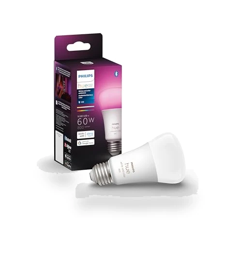 Smart 60W A19 LED Bulb — LED, Philips Hue