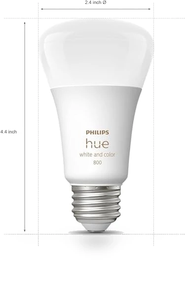 Smart 60W A19 LED Bulb — LED, Philips Hue
