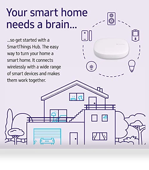 Smart Home Automation Hub — Smart Home Hubs & Controllers, Samsung
