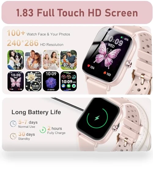 Smart Watch for Women — Smartwatches, LAKEYLOYI
