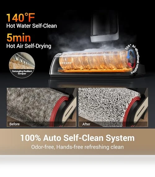 Wet Dry Vacuum Cleaner — Smart Cleaning Robots, Dreame