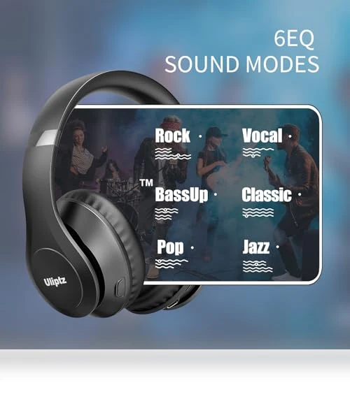 Wireless Bluetooth Headphones — Over-Ear Headphones, Uliptz