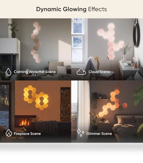 Wood Look Smart Wall Lights — Creative Lighting Solutions, Nanoleaf