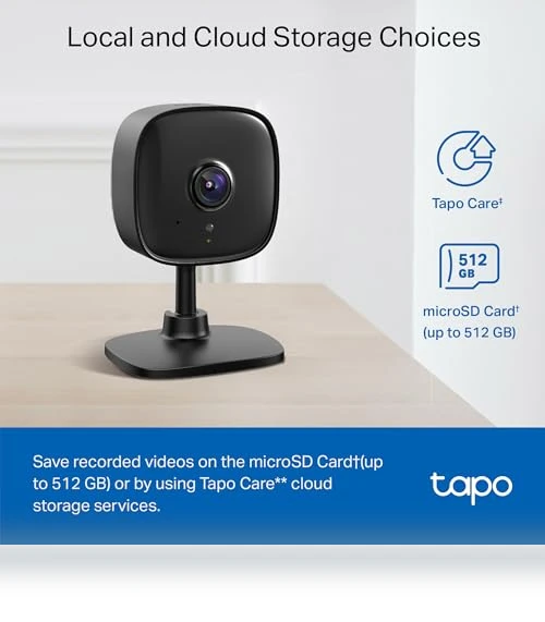 1080P Indoor Security Camera — Baby Monitors, TP-Link