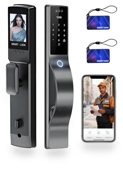 3D Face Recognition Smart Door Lock — Smart Home Security, TianfuSpanda