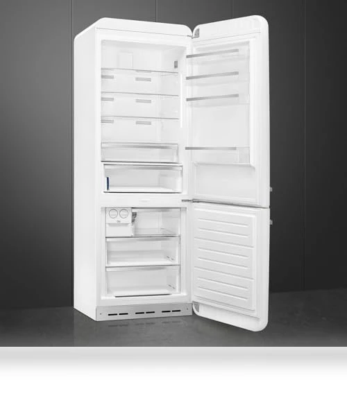 50's Retro Style Top Freezer Refrigerator — Mini Fridges, Smeg