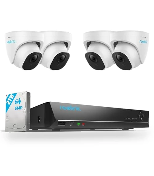 5MP 8CH Home Security Camera System — Security Cameras, Reolink