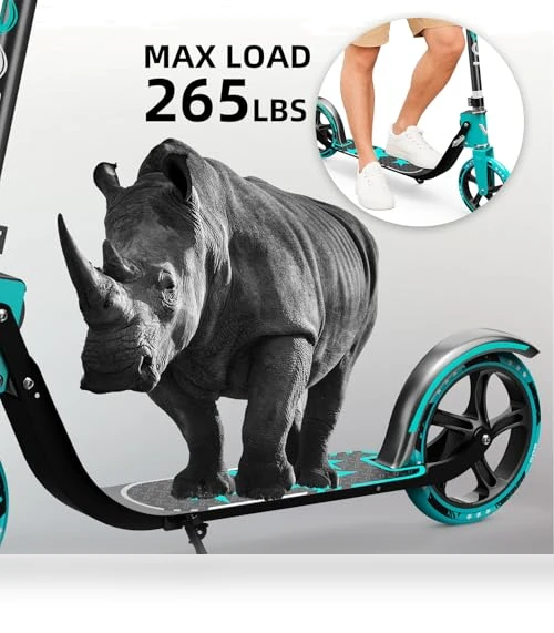 Adult Scooter with Big Wheels — Push Scooters, LEEYV