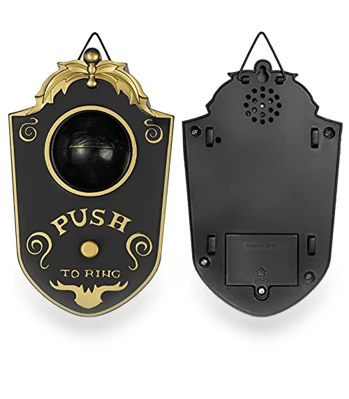Animated Eyeball Haunted Doorbell — Spooky Sounds, Fengek