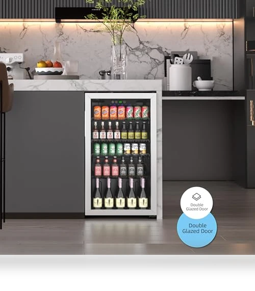 Compact Beverage Refrigerator — Mini Fridges, Erivess
