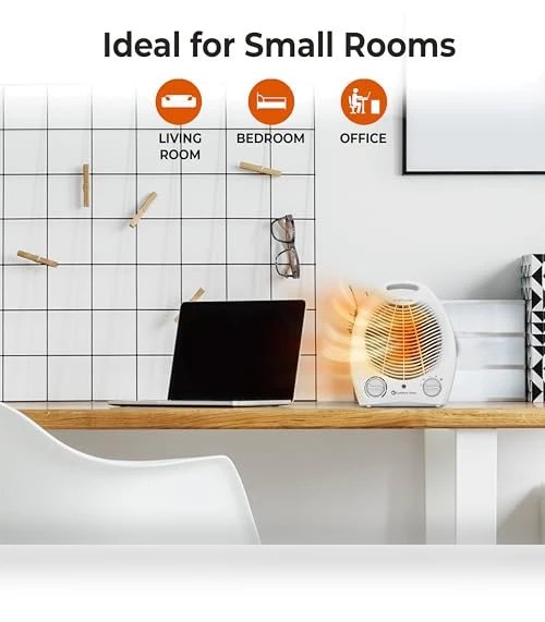 Electric Fan-Forced Portable Space Heater — Portable Heating Solutions, Comfort Zone