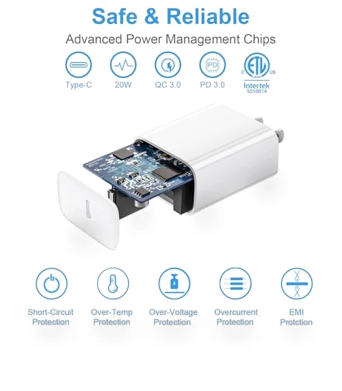 Fast Charging USB-C Charger Block with Cable — Chargers, Shenzhen Century Star Technology Co., Ltd.