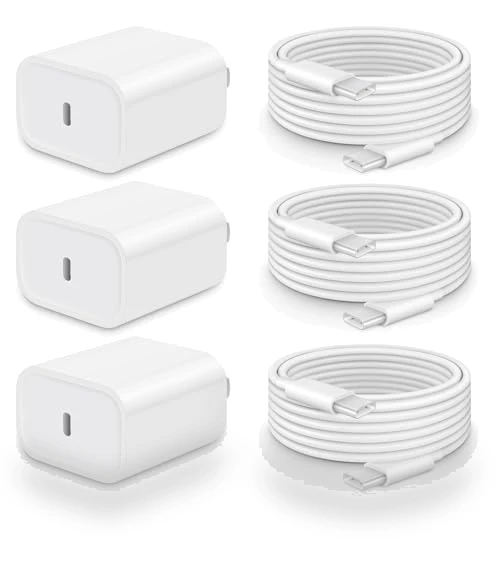 Fast Charging USB C Power Brick with Cord — Chargers