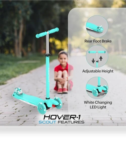 Folding Kick Scooter for Kids — Push Scooters, Hover-1
