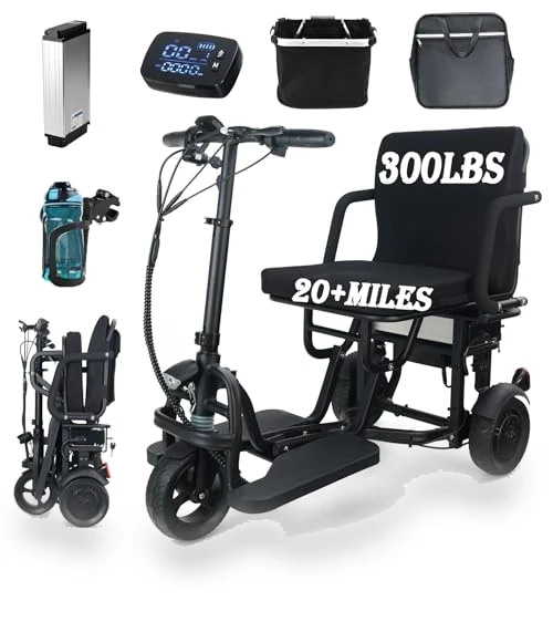 Folding Mobility Scooter — Rolling Walkers, WEYRAL