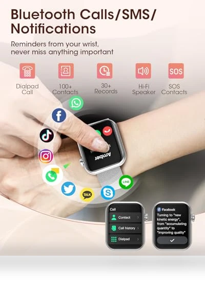 Health Fitness Smartwatch — Smartwatches, KACUBAKU