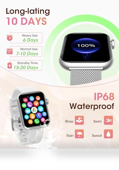Health Fitness Smartwatch — Smartwatches, KACUBAKU