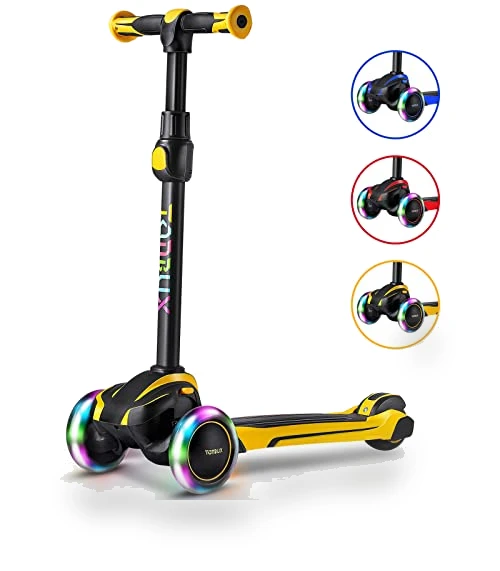 Kids Scooter with Light Up Wheels — Kids' Bikes, TONBUX