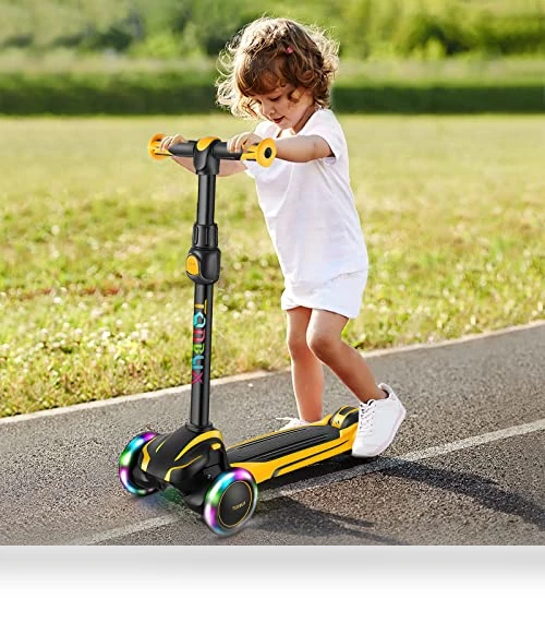 Kids Scooter with Light Up Wheels — Kids' Bikes, TONBUX