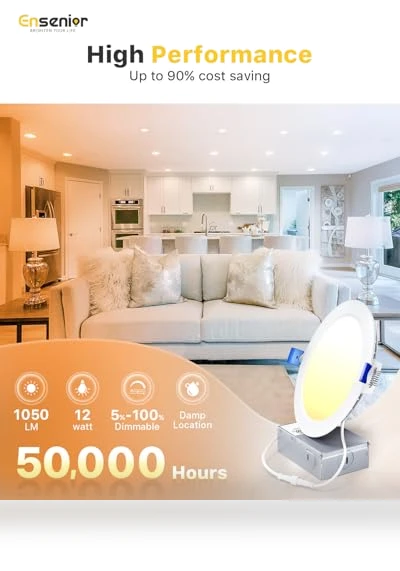 LED Recessed Ceiling Light — Commercial Lighting Solutions, Ensenior