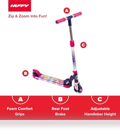 Light Up Kids' Inline Scooter — Pedal Cars, Huffy