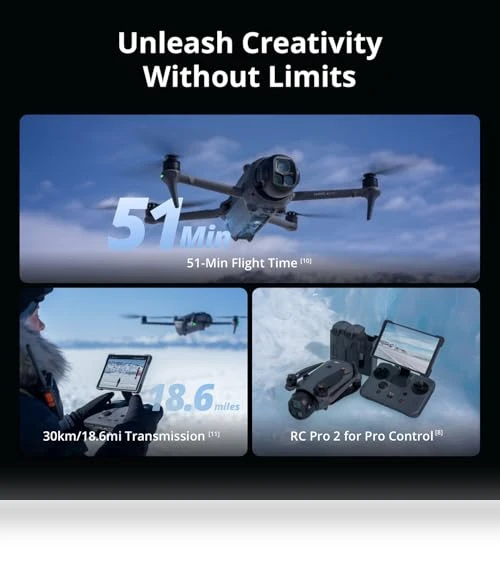 Mavic 4 Pro Drone with Creator Combo — Drones & UAV Technology, DJI
