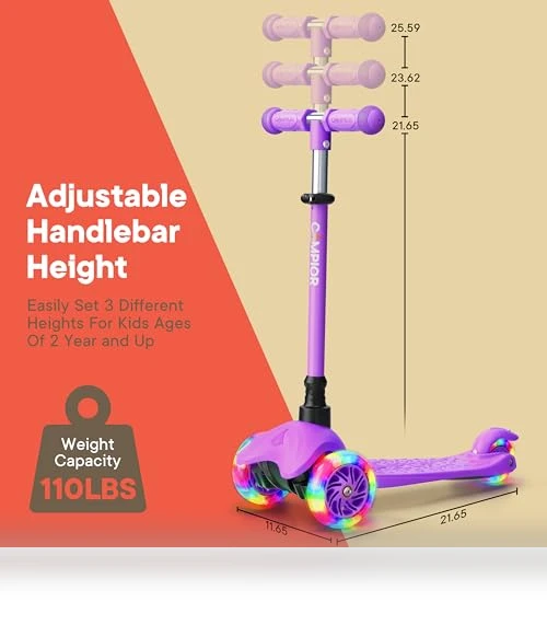 Mini 3 Wheel Scooter for Kids — Electric Vehicles