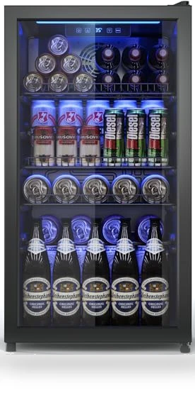 Mini Fridge With Glass Door — Drink Coolers, Tehanld