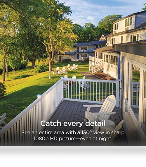 Outdoor Wired Camera SE Security Camera — Motion Sensors, Roku