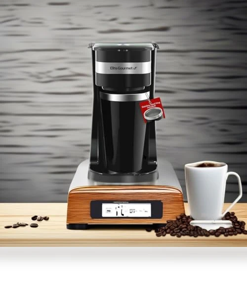 Personal Single-Serve Compact Coffee Maker — Brewing Excellence, Elite Gourmet
