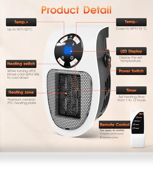 Portable Space Heater — Portable Heating Solutions, JOYPLANET