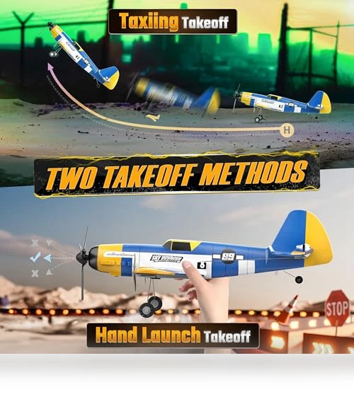 Remote Control Airplane with LED Lights — Remote Control Aircraft, BEZGAR