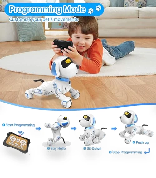 Robot Dog for Kids — Interactive Animal Companions, Dwi Dowellin