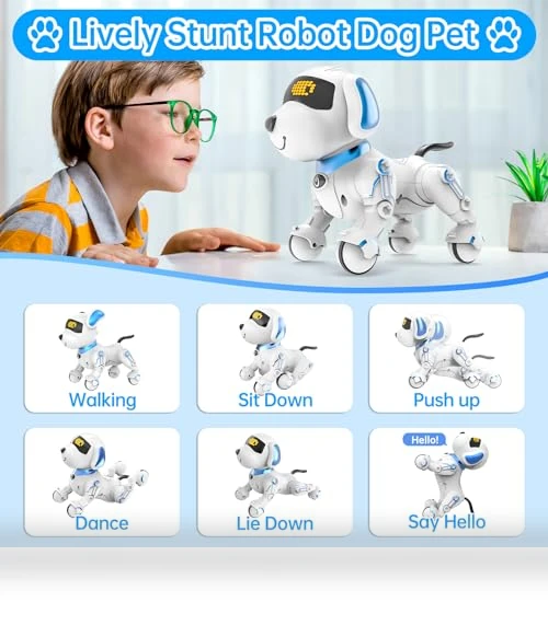 Robot Dog for Kids — Interactive Animal Companions, Dwi Dowellin