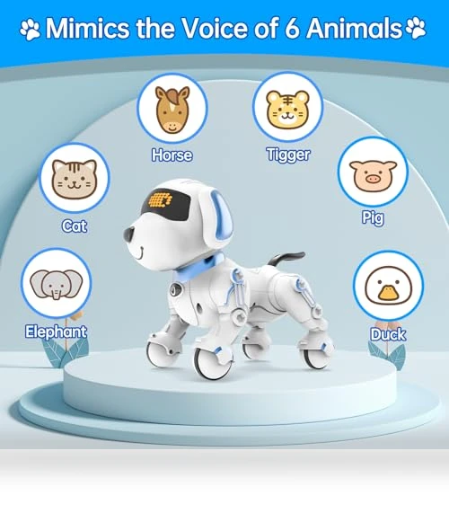 Robot Dog for Kids — Interactive Animal Companions, Dwi Dowellin