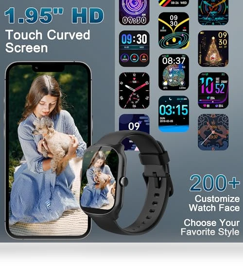 Smart Watch with HD Curved Screen — Smartwatches, STECEi