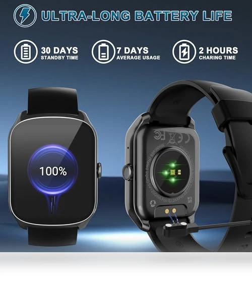 Smart Watch with HD Curved Screen — Smartwatches, STECEi