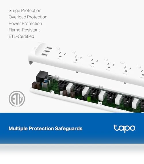 Smart Wi-Fi Power Strip — Power Solutions & Surge Protection, TP-Link