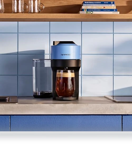 Vertuo Pop+ Coffee and Espresso Machine with Aeroccino Milk Frother — Coffee & Espresso Combos, Nespresso