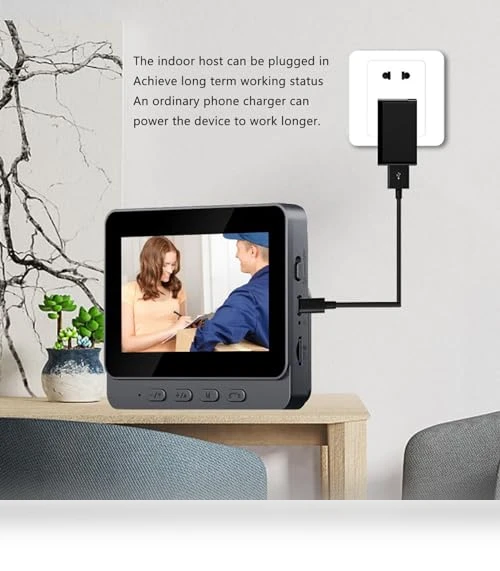 Visual Intercom Doorbell System — Smart Home Security, Zunate