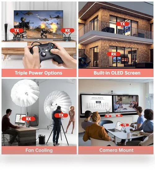 Wireless HDMI Transmitter and Receiver Pro Version — Receivers & Adapters, TIMBOOTECH