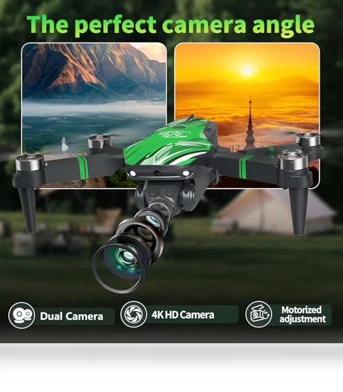 4K Camera Drone with Obstacle Avoidance — Drones, TTROARDS
