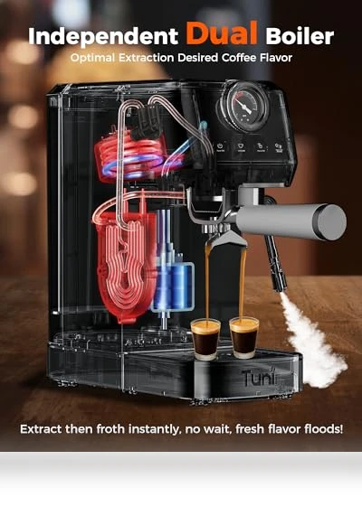58mm Espresso Machine — Coffee & Espresso Combos, Tuni