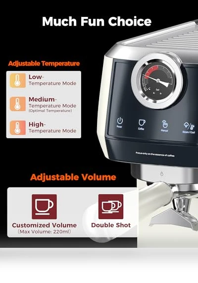 58mm Espresso Machine — Coffee & Espresso Combos, Tuni