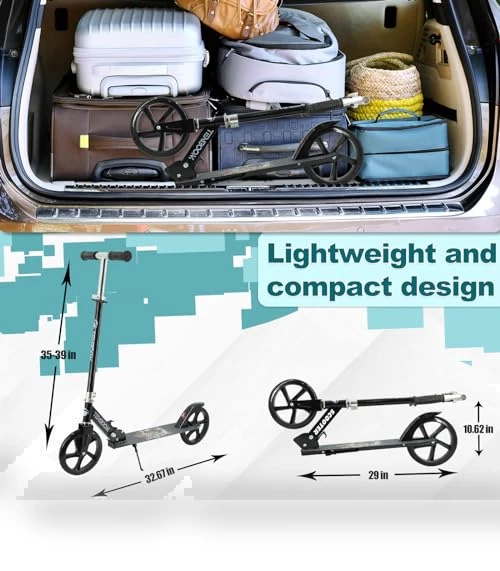 Adjustable Foldable Scooter — Push Scooters, TENBOOM